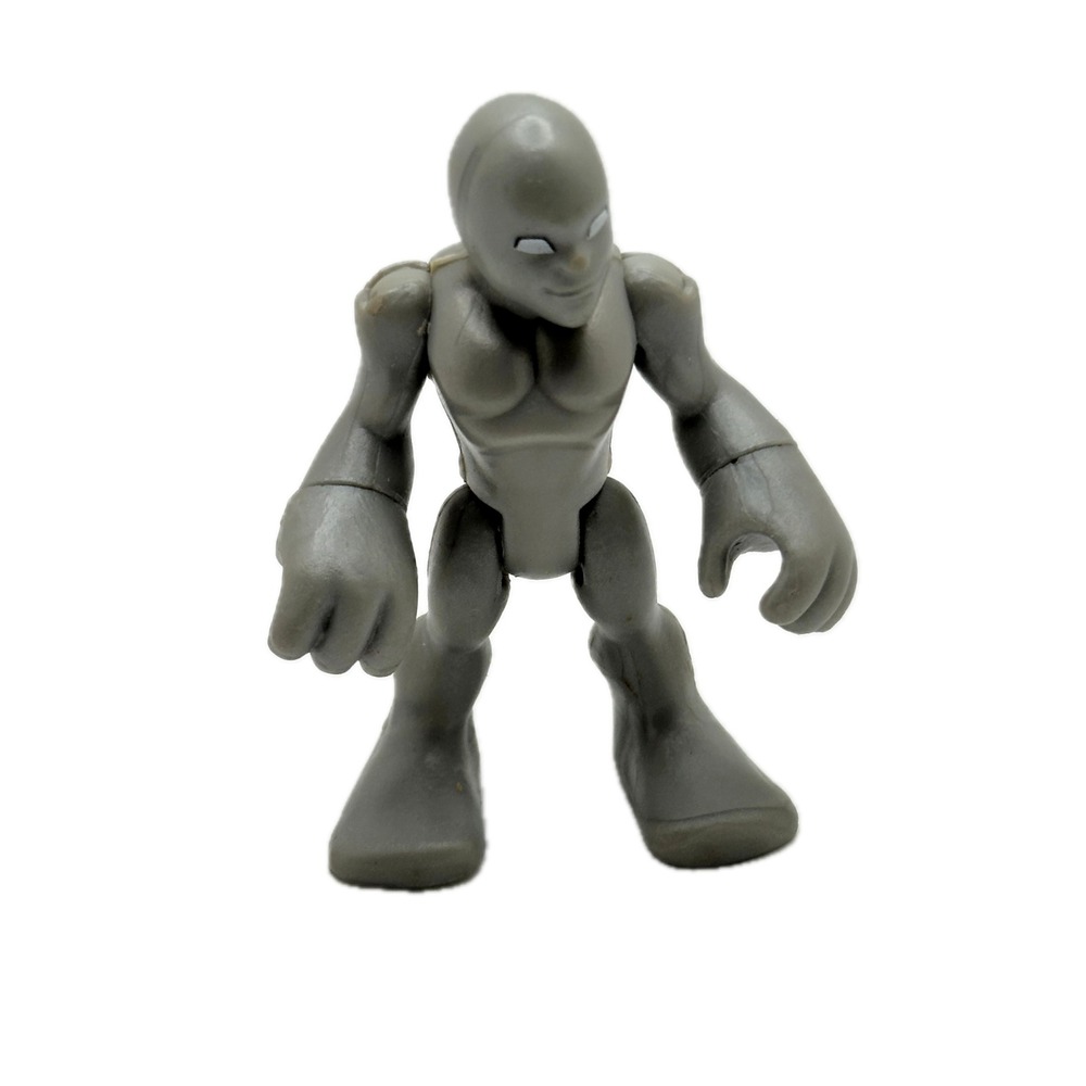 Marvel Super Hero Squad Silver Surfer Action Figure Grey Hasbro Mini Figure 2in